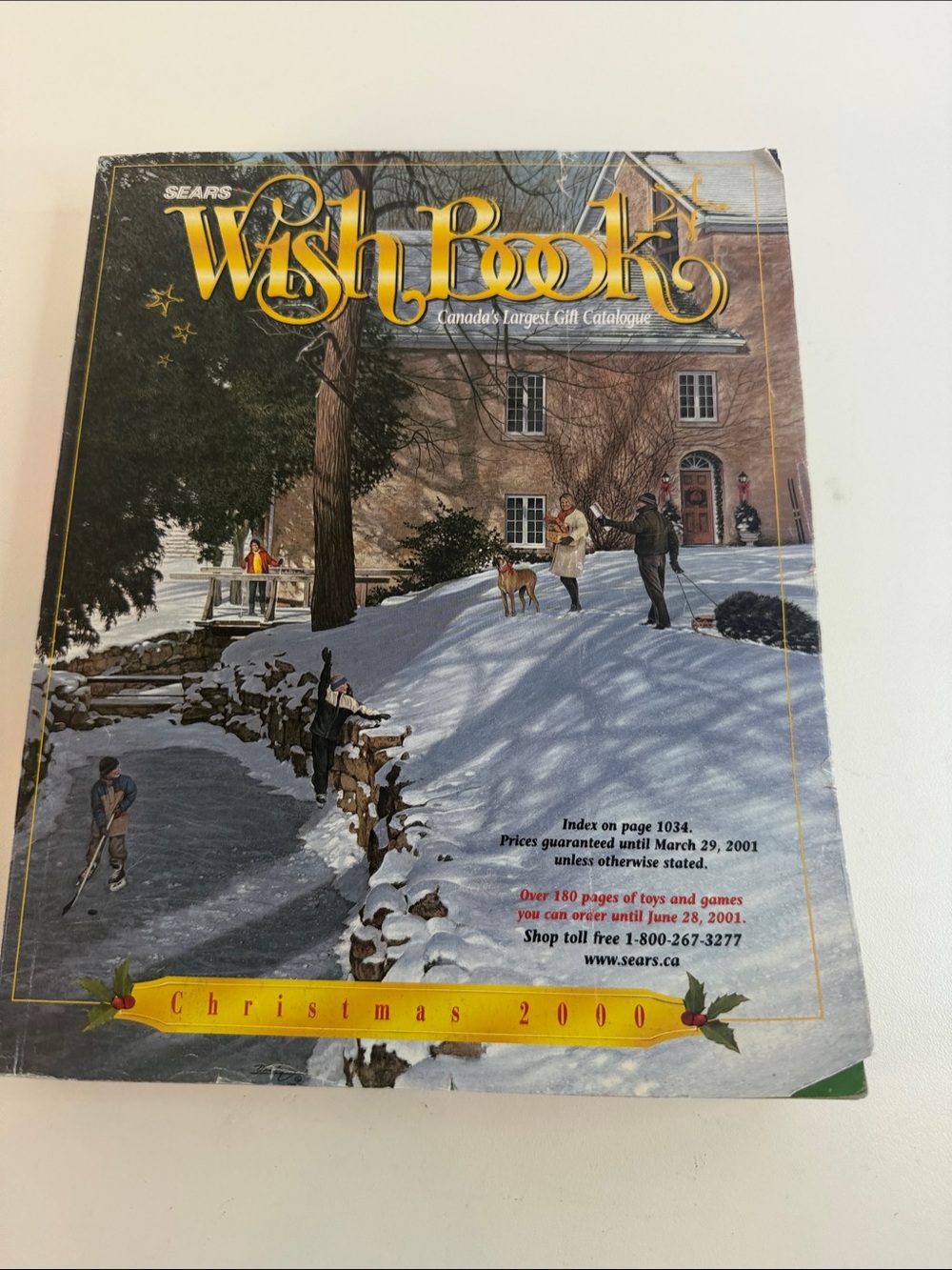 Sears Christmas Wish Book Catalog 2000 Toys Action Figures Barbie Fashion